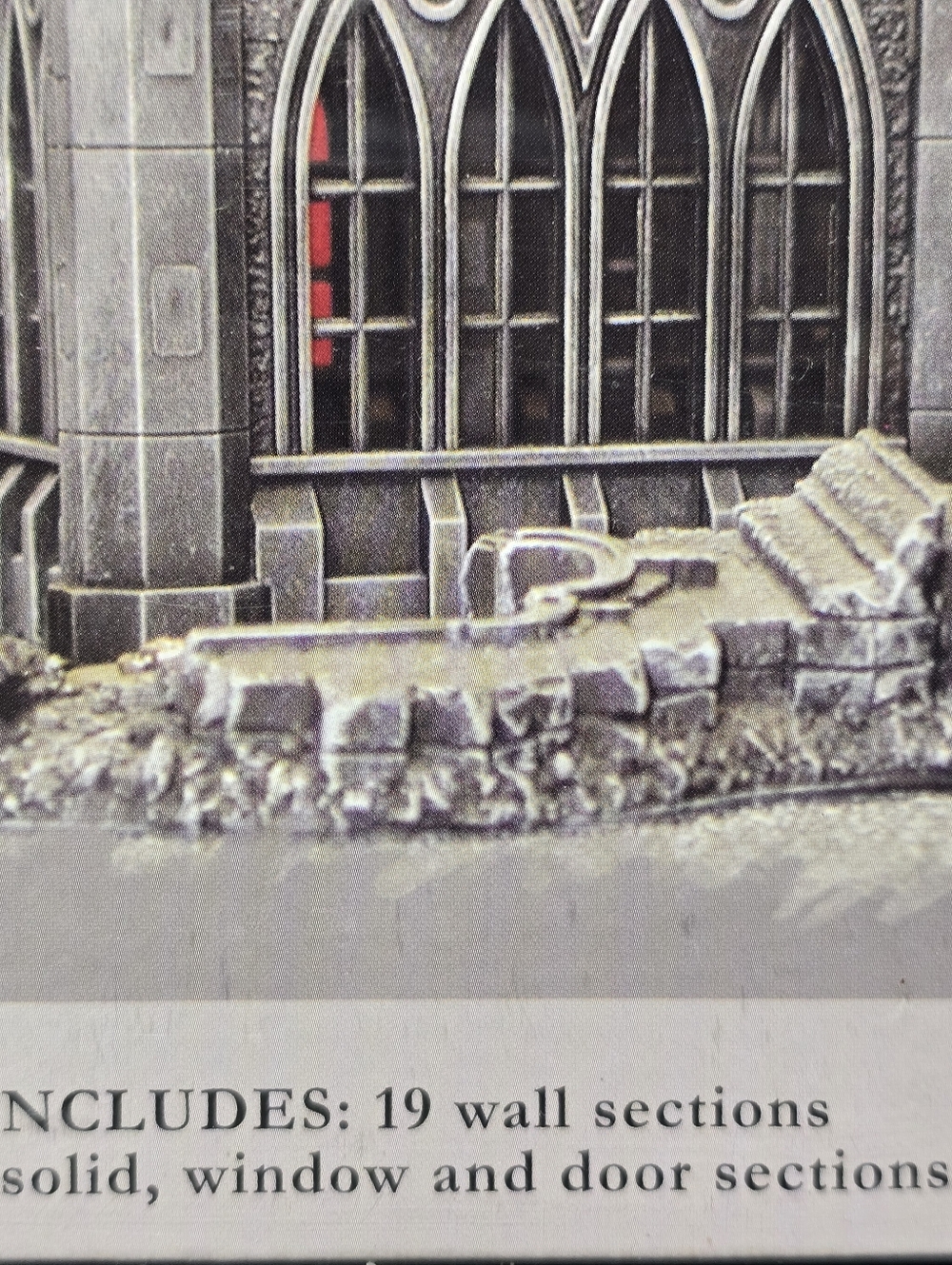 Pegasus Gothic City Building Large Set - Plastic Model Building Kit - 28mm - Picture 10 of 12